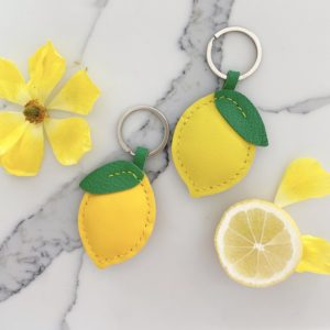 Handmade Lemon Keychain
