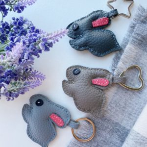 Handmade Rabbit Bag Charm
