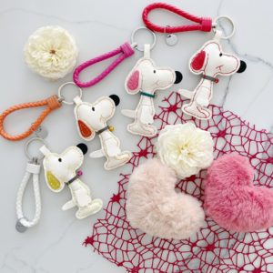 Handmade Snoopy keychain