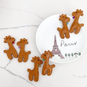 Handmade Sika Deer Keychain