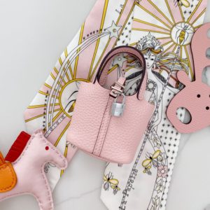 Handmade Micro Picotin Bag Charm