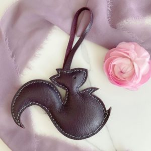 Handmade Squirrel Bag Charm