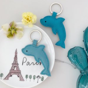 Handmade Dolphin Keychain