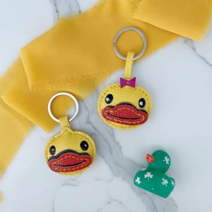 Handmade Duck keychain