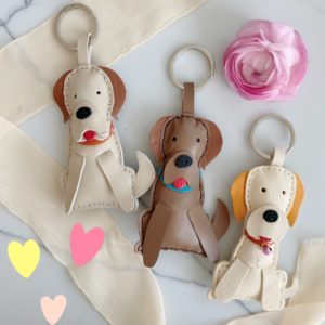 Handmade Labrador Dog keychain
