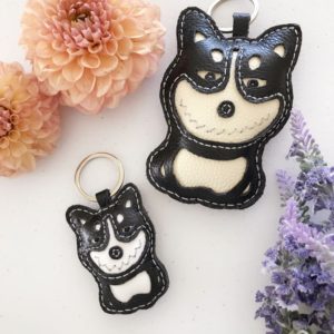 Handmade Husky Dog keychain