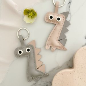 Handmade Dinosaur Keychain
