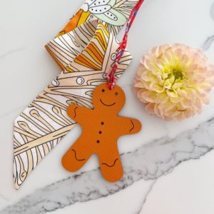 Handmade Ginger Man Bag Charm