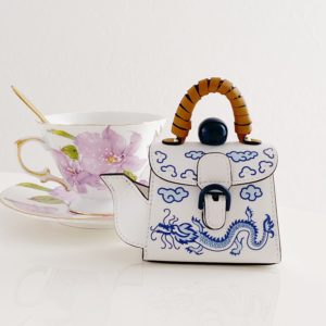 Handmade Micro Bag Charm - Teapot