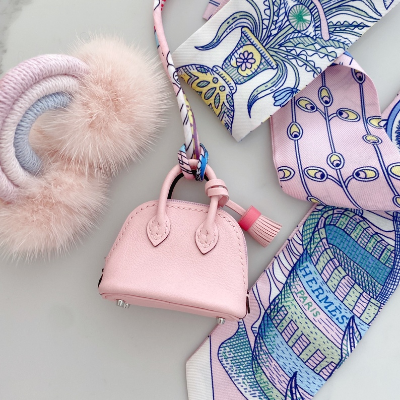 MarysBloomingHouse Handmade Micro Bag Charm | Handmade Mini Charm | Handmade Mini Bag Charm