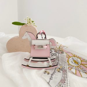 Handmade Micro Rocking Horse Kelly Bag Charm