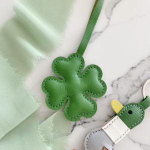 Handmade Four Leaf Clover Keychain