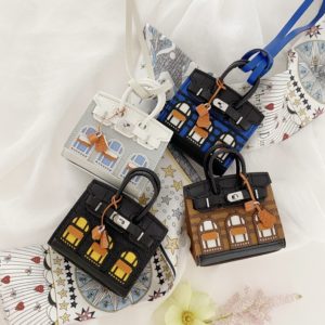 Handmade Micro Birkin Faubourg Bag Charm