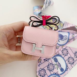 Handmade Micro Constance Leather Bag Charm