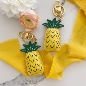 Handmade Pineapple Keychain