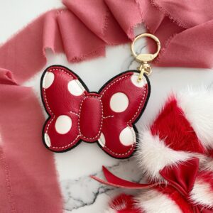 Handmade Minnie Bow Bag Charm