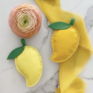 Handmade Mango Keychain