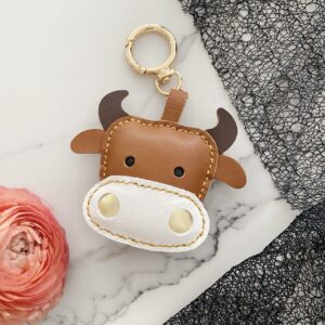 Handmade OX Bag Charm | OX Keychain