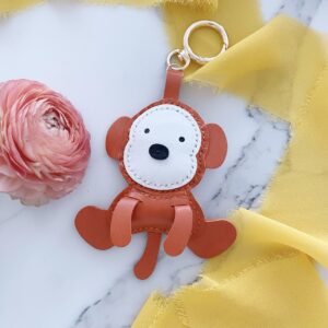 Handmade Monkey Bag Charm | Monkey Keychain
